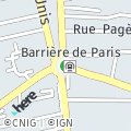 OpenStreetMap - Barrière de Paris, Minimes-Barriere de Paris, Toulouse, Haute-Garonne, Occitanie, France