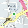 OpenStreetMap - Rond-Point de la Cépière, Lardenne-Pradette-Basso Cambo, Toulouse, Haute-Garonne, Occitanie, France