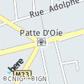 OpenStreetMap - Place de la Patte d'Oie, Saint Cyprien, Toulouse, Haute-Garonne, Occitanie, France