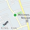 OpenStreetMap - Jardin Claude Nougaro, Minimes-Barriere de Paris, Toulouse, Haute-Garonne, Occitanie, France