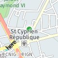 OpenStreetMap - Rue Réclusane, Toulouse, France