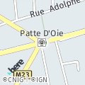 OpenStreetMap - Place de la Patte d'Oie, Toulouse, France